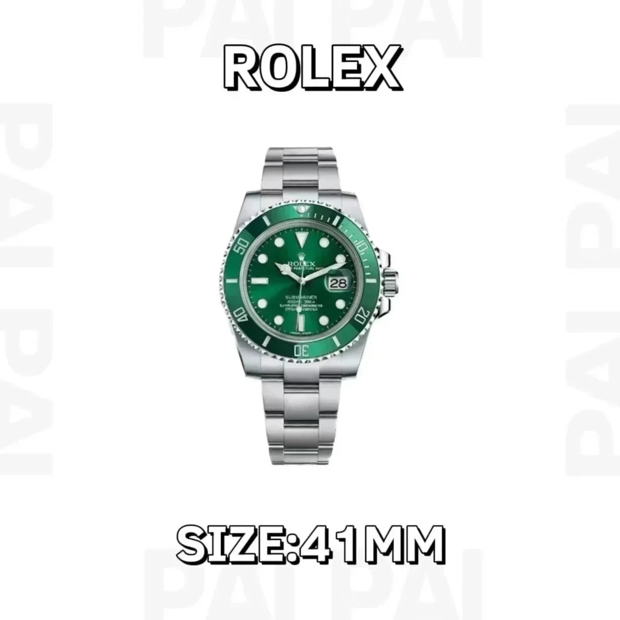 Rolex Multiple watch models — Green Submariner