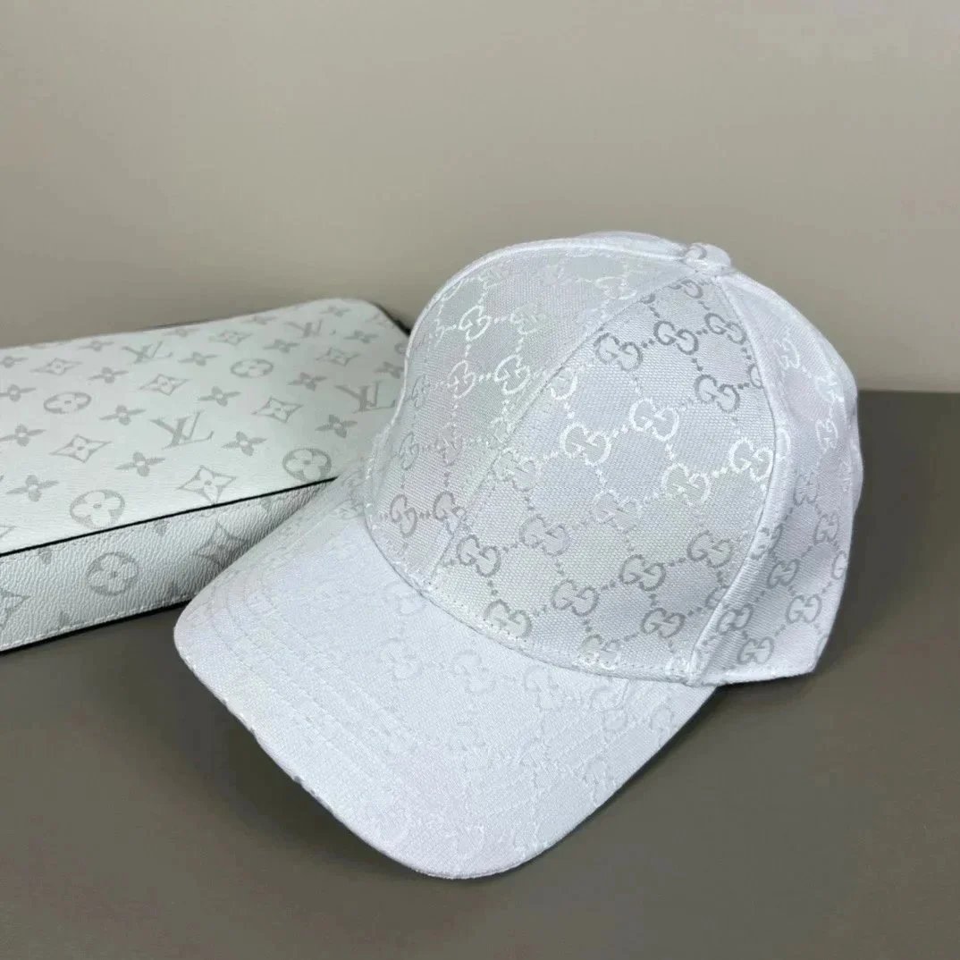 Gucci Hats GG Monogram Baseball Caps — 4
