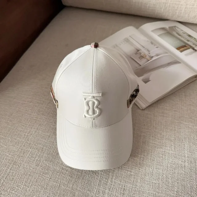 Burberry Hats Check Pattern Baseball Cap product detail image 14