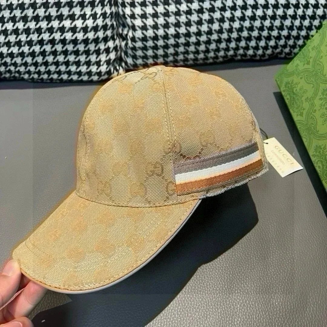 Gucci Hats GG Monogram Baseball Cap — 26