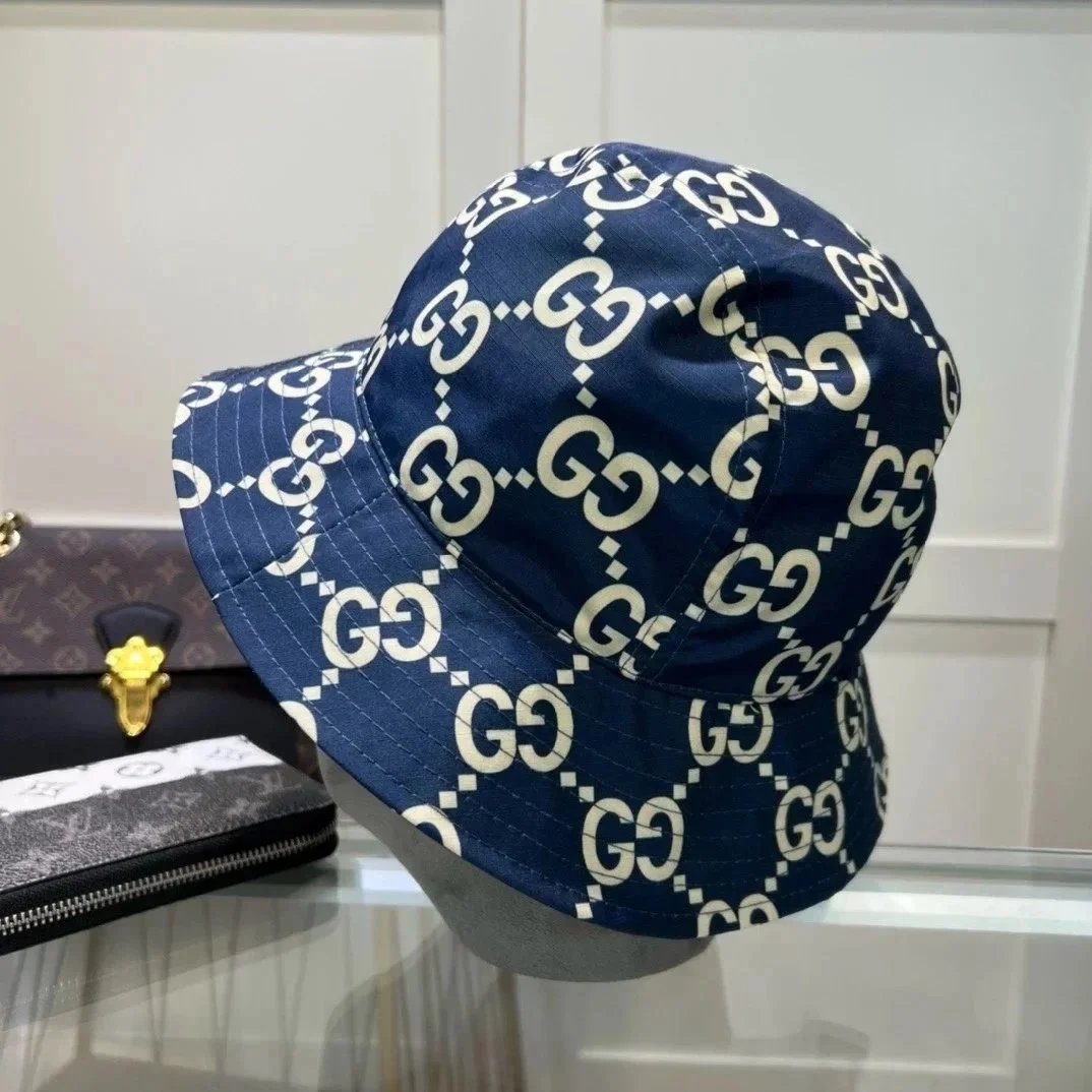 Gucci Hats GG Monogram Baseball Cap — 34