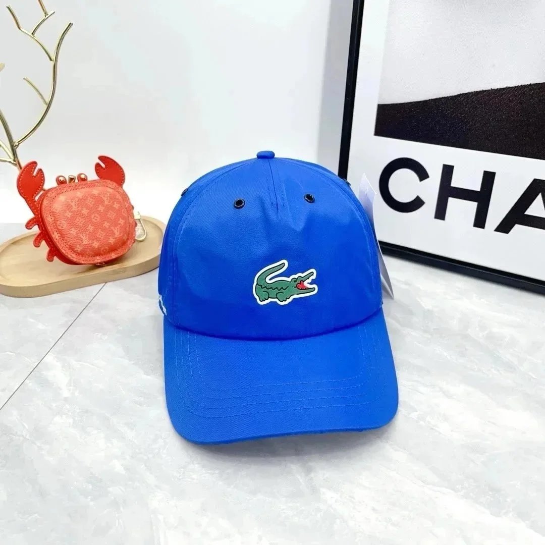 Lacoste Hats Crocodile Logo Baseball Cap — 18
