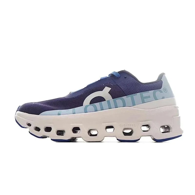 On Sneakers Cloudmonster 1 — Deep Blue White