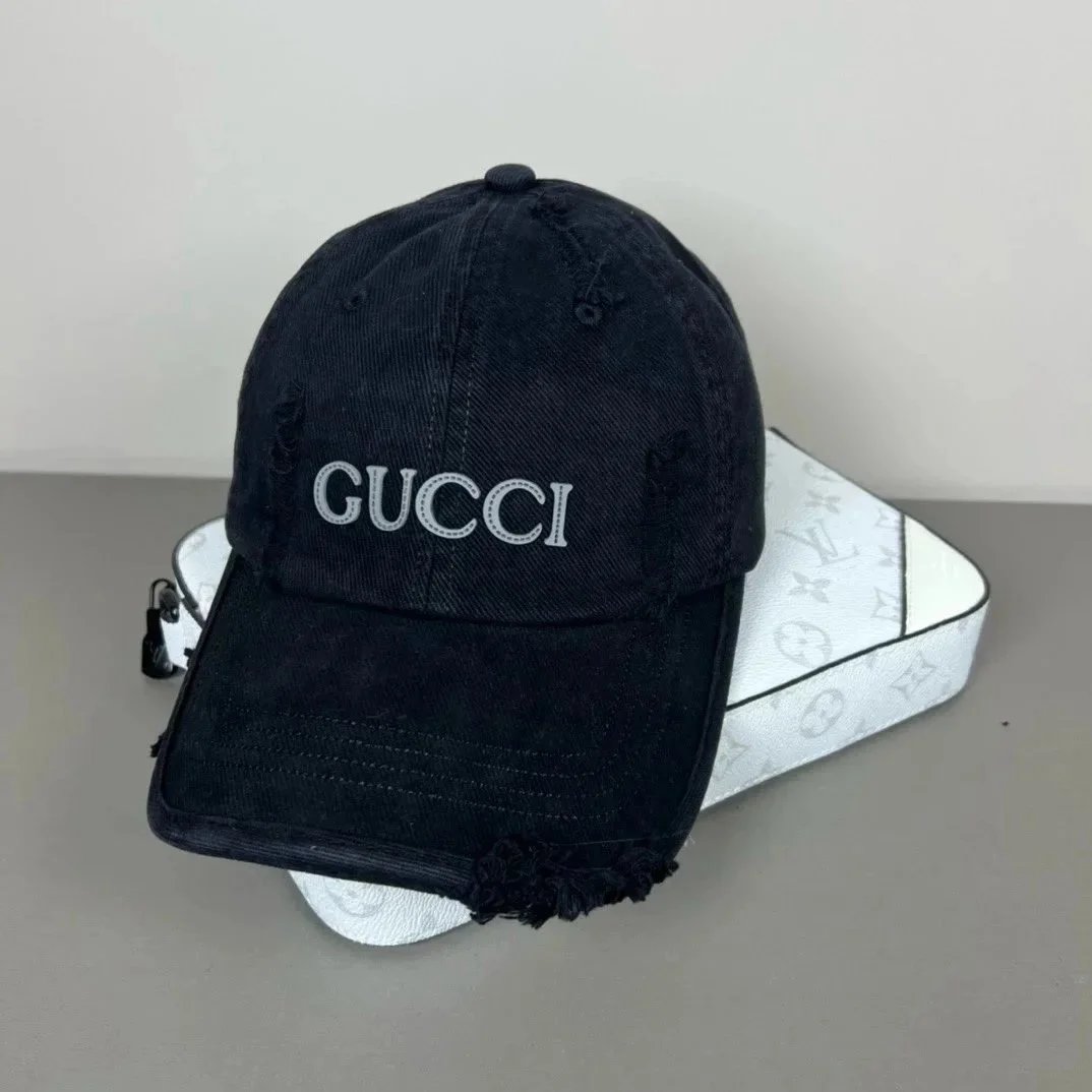 Gucci Hats GG Monogram Baseball Caps — 19