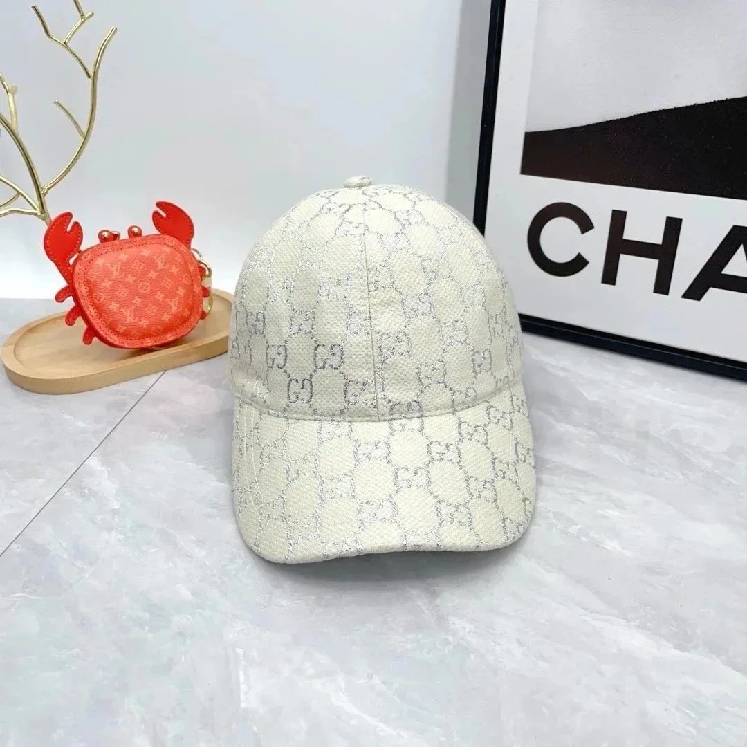 Gucci Hats GG Monogram Baseball Cap — 7