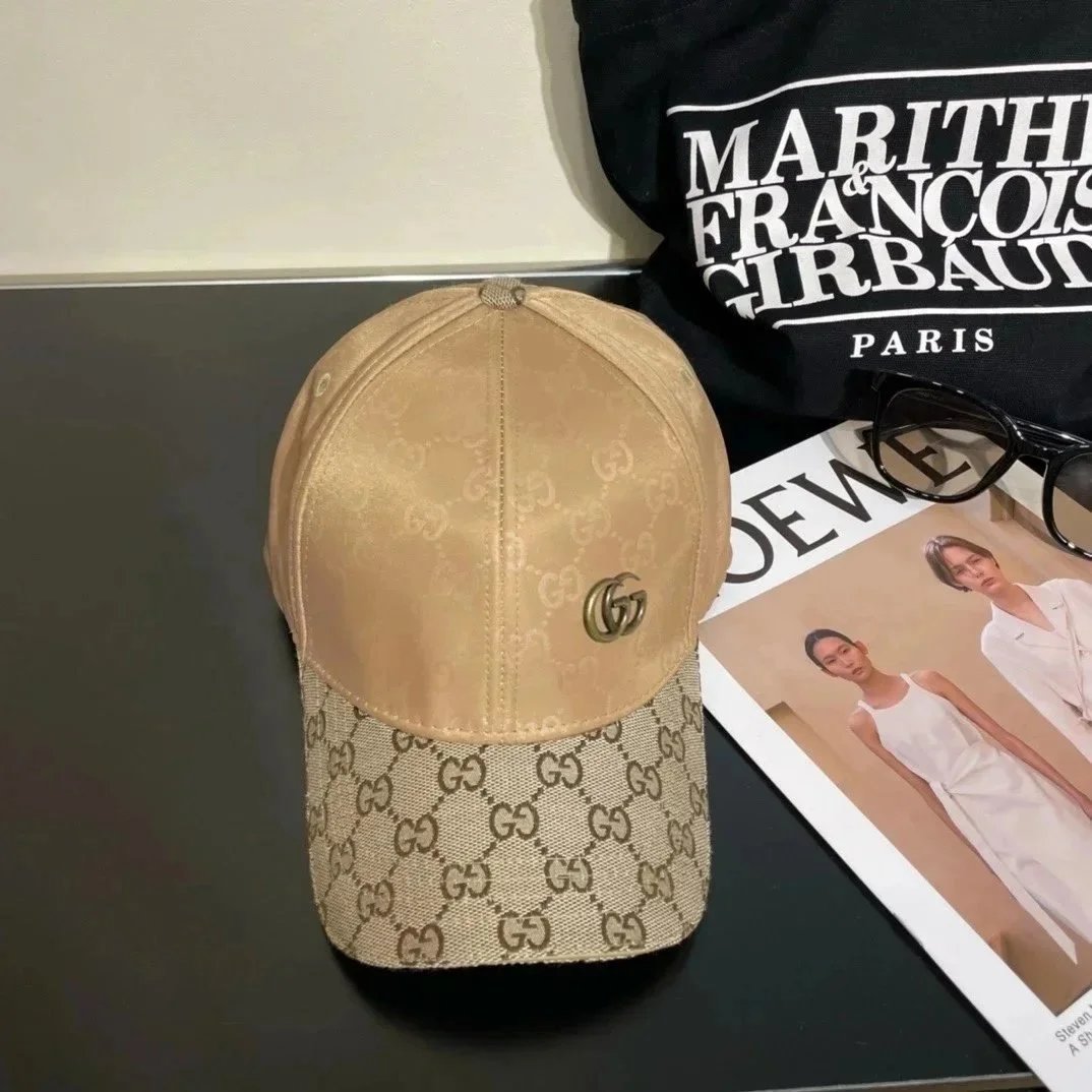 Gucci Hats GG Monogram Baseball Cap — 18