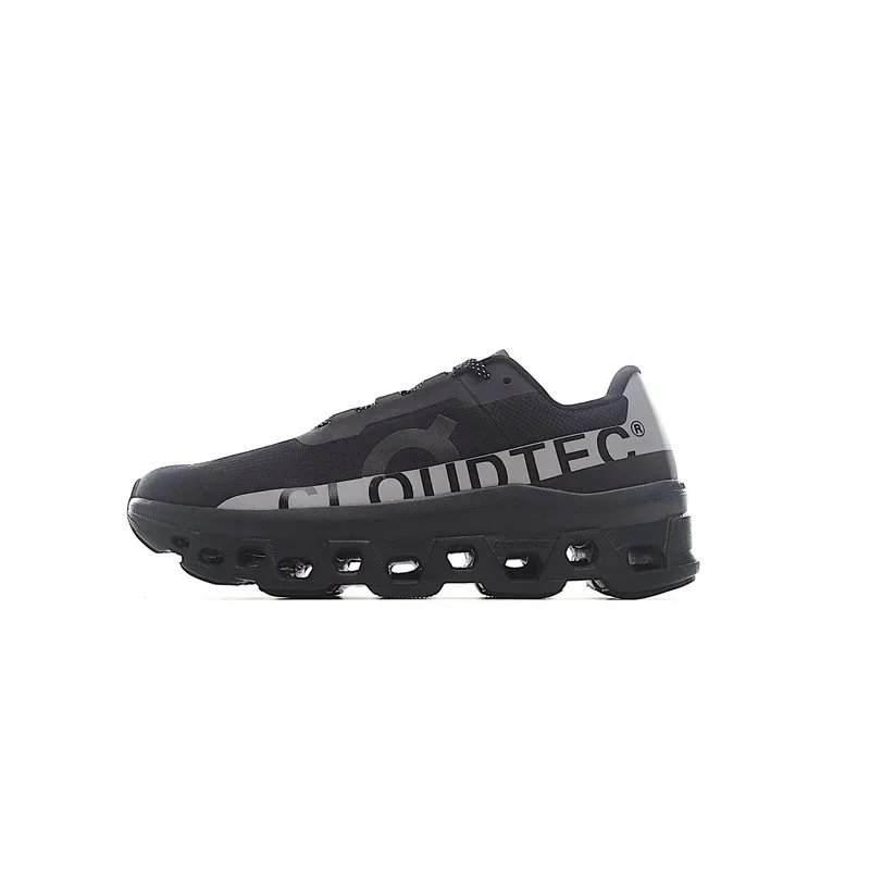 On Sneakers Cloudmonster 1 — Black and gray