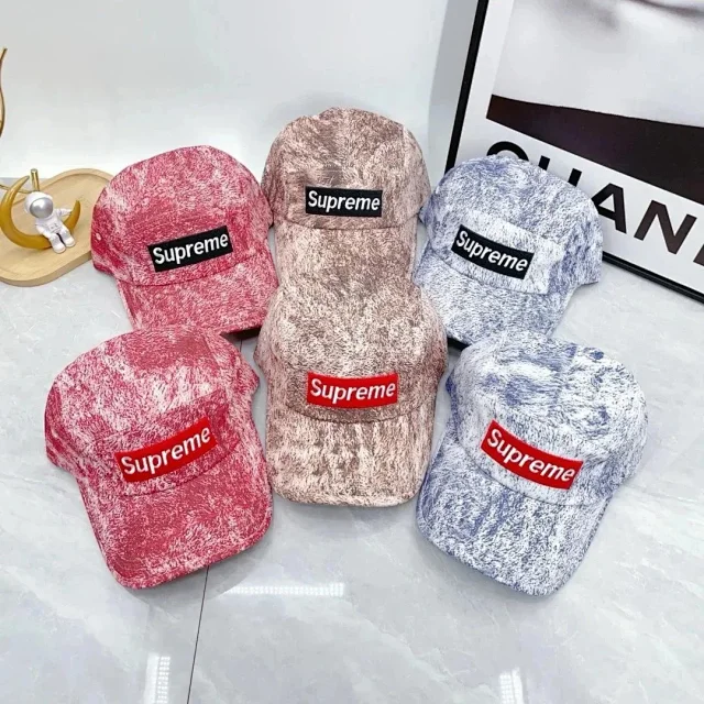 Supreme Hats Distressed Wash Baseball Cap product detail image 1