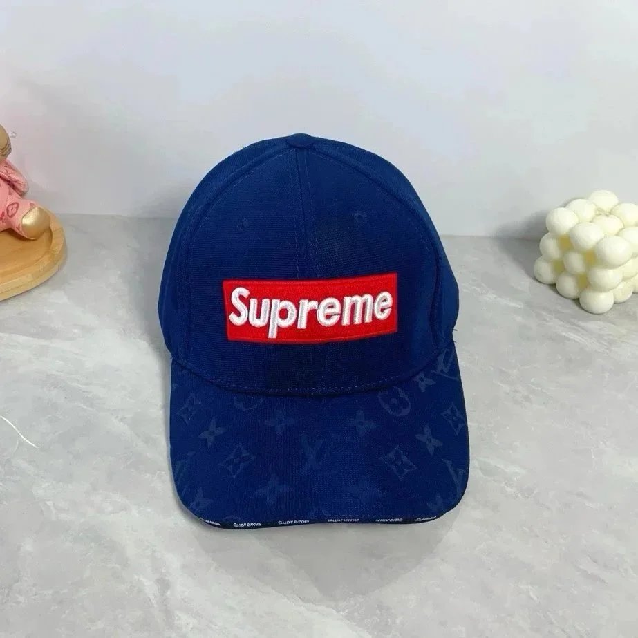 Supreme Hats Distressed Wash Baseball Cap — 7