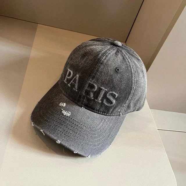 Prada Hats Triangle Plaque Baseball Cap product detail image 74