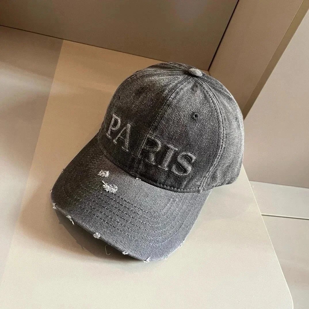 Prada Hats Triangle Plaque Baseball Cap — 35