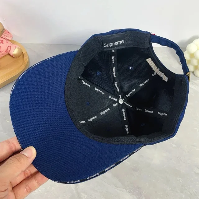Supreme Hats Distressed Wash Baseball Cap product detail image 16