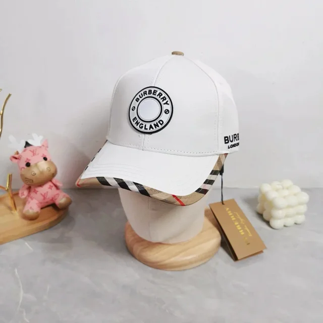 Burberry Hats Check Pattern Baseball Cap product detail image 20