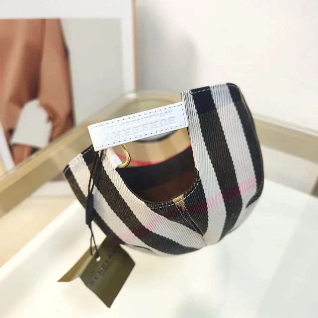 Burberry Hats Check Pattern Baseball Cap product detail image 64