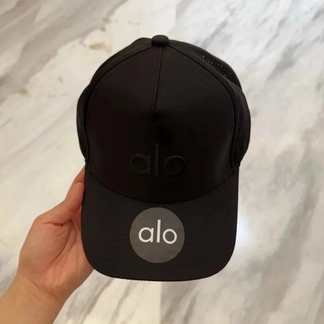 Alo Yoga Hats Logo Baseball Cap — 3