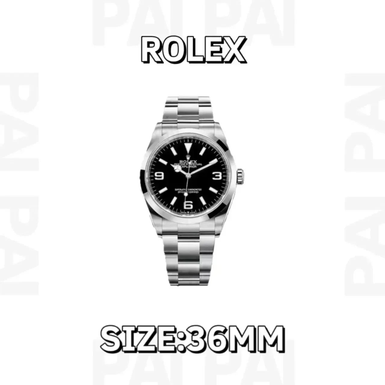 Rolex Multiple watch models — Explorer Black