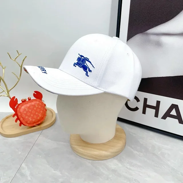 Burberry Hats Check Pattern Baseball Cap product detail image 49
