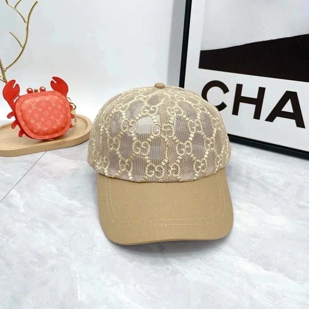 Gucci Hats GG Monogram Baseball Cap — 6