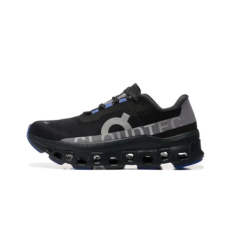 On Sneakers Cloudmonster 1 — Black and blue