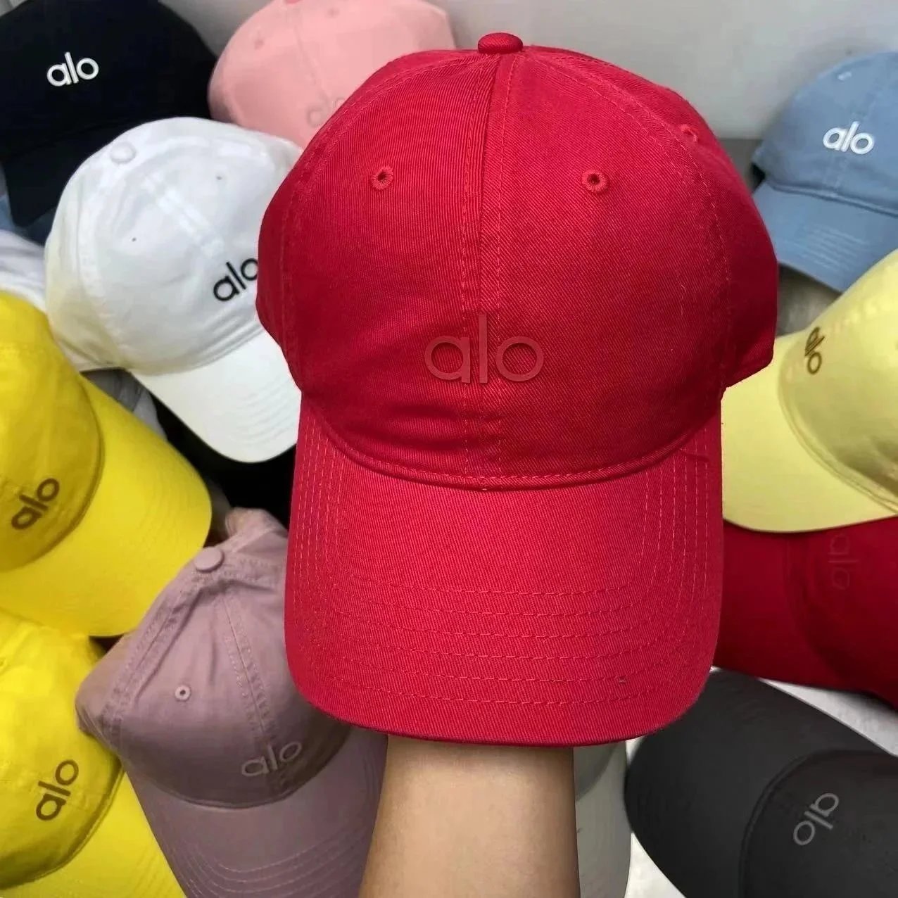Alo Hats Logo Baseball Cap — 18