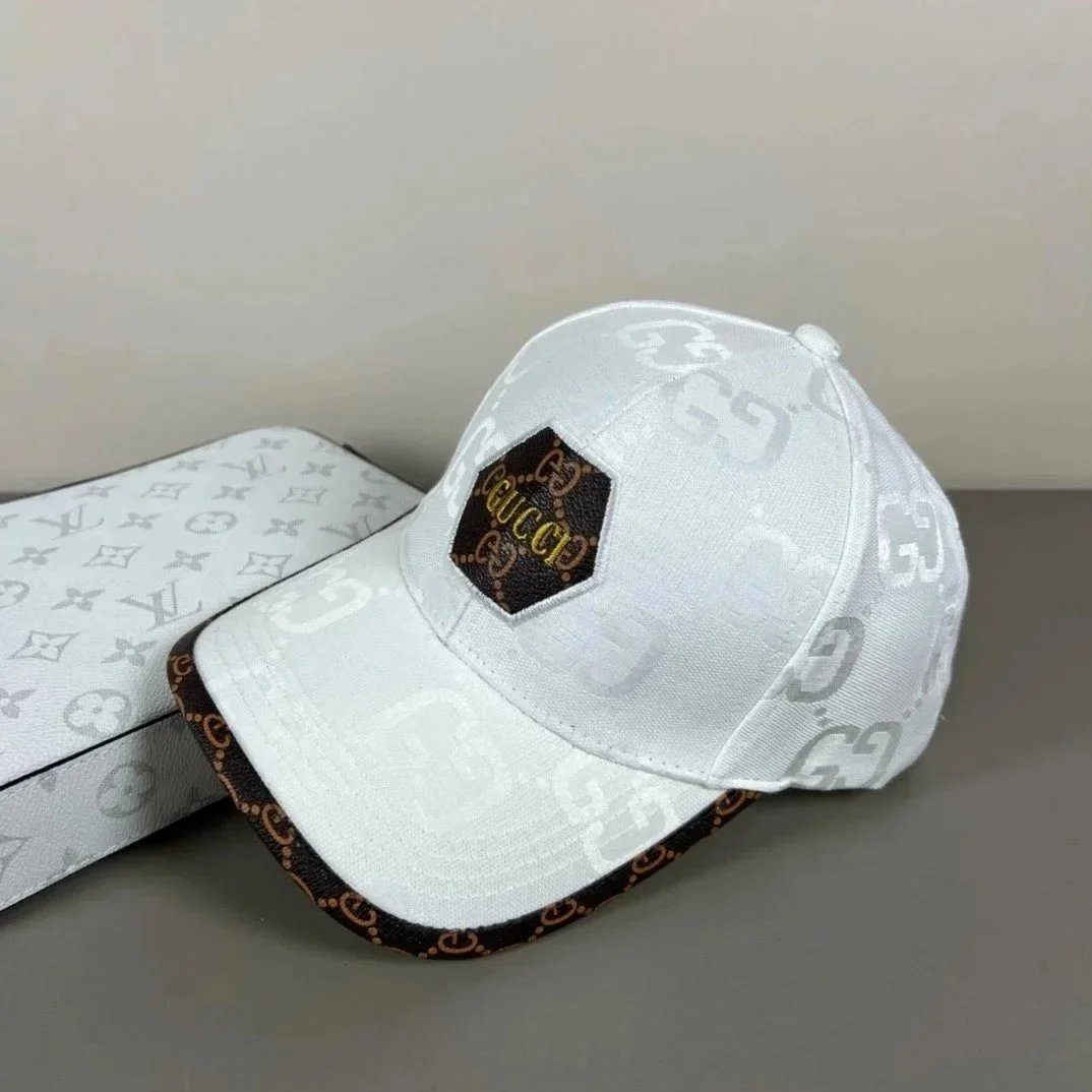 Gucci Hats GG Monogram Baseball Caps — 1