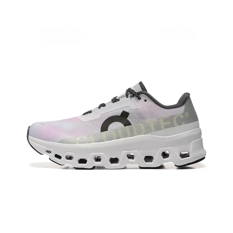On Sneakers Cloudmonster 1 — White and color