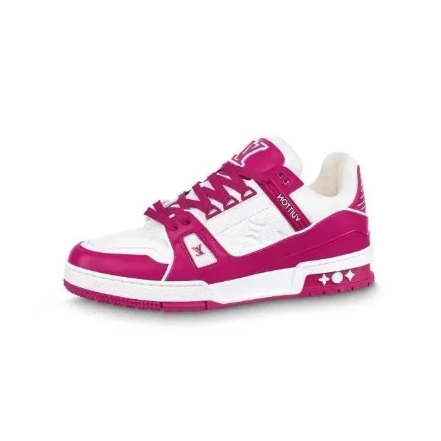 Louis Vuitton Sneakers Low-top monogram — 1ABOEY White Purple