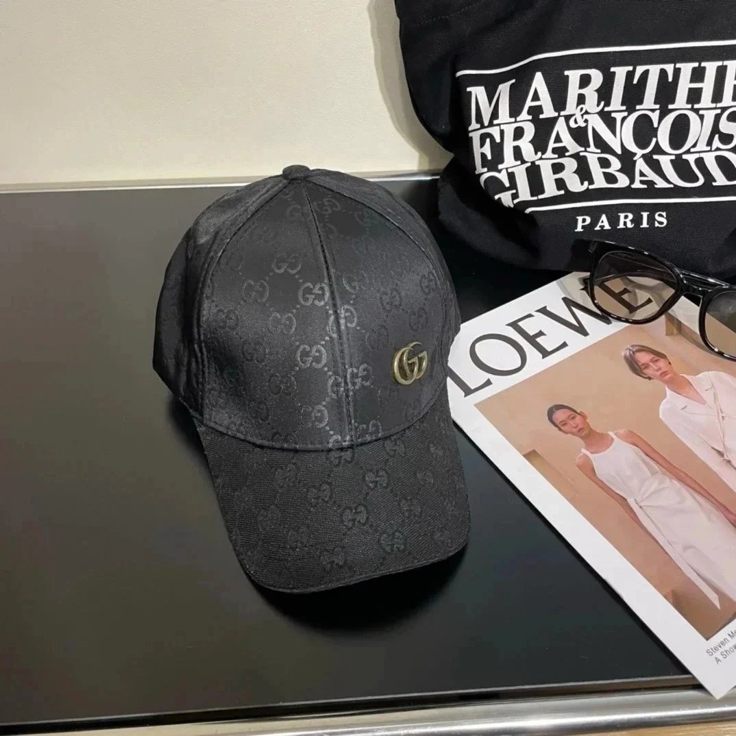 Gucci Hats GG Monogram Baseball Cap — 17