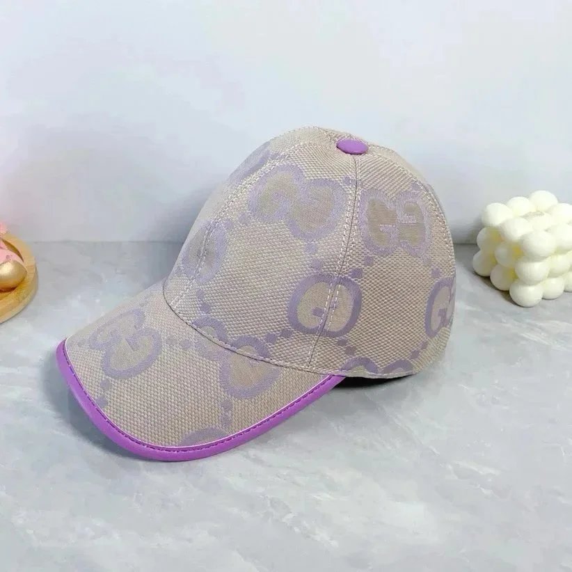 Gucci Hats GG Monogram Baseball Cap — 28