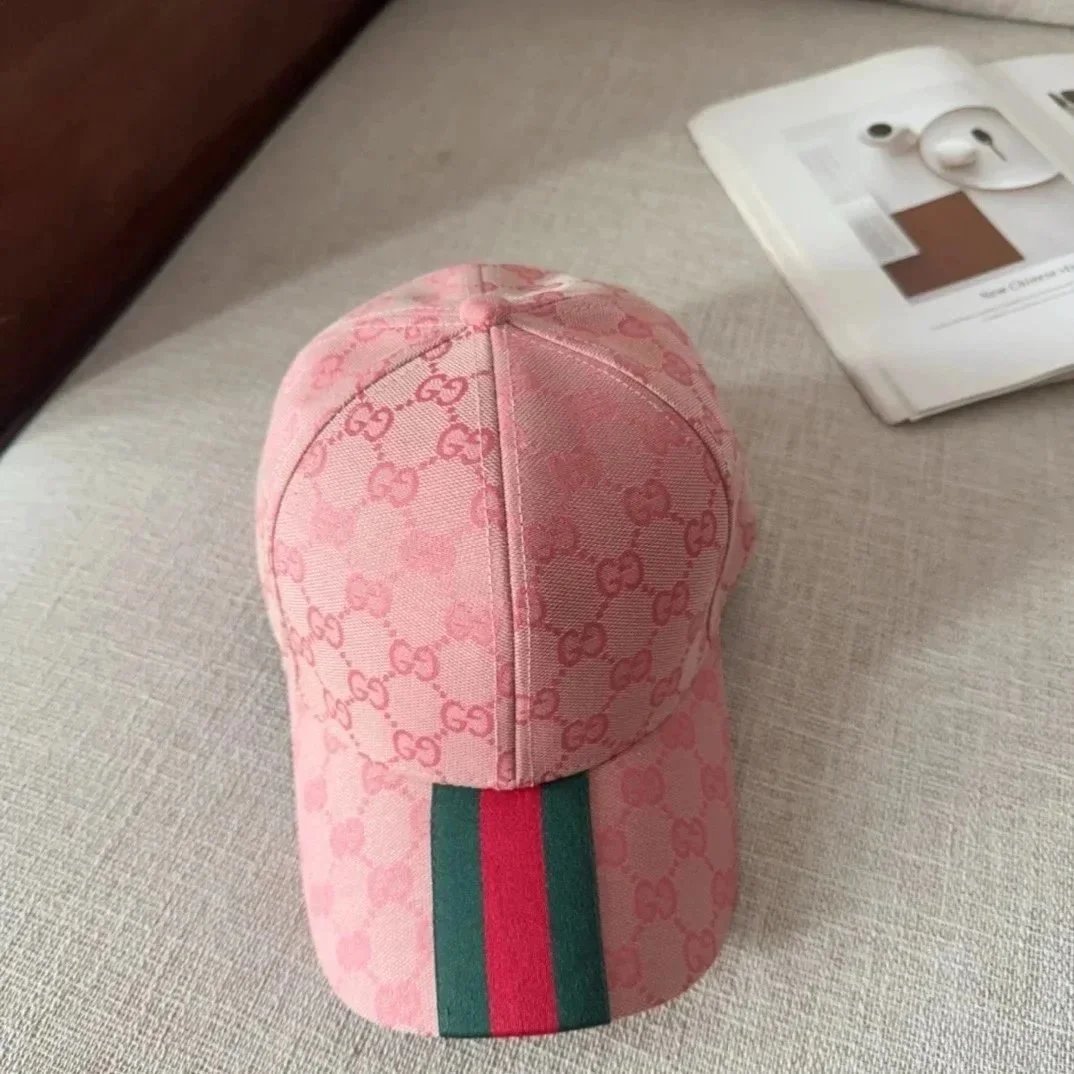 Gucci Hats GG Monogram Baseball Cap — 38