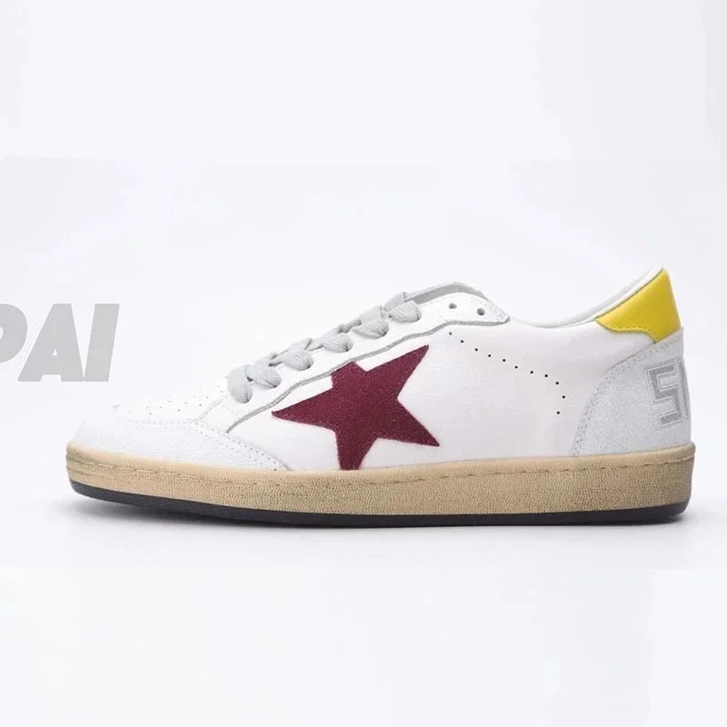 Golden Goose Ball Star and Super-Star — ball white red yellow