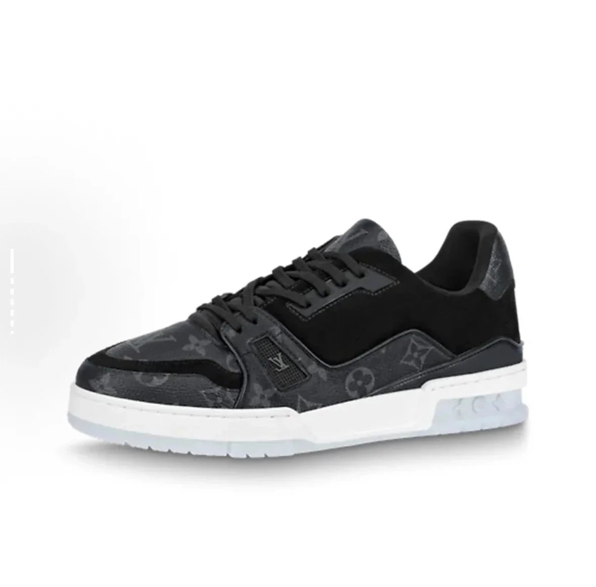 Louis Vuitton Sneakers Low-top monogram — black