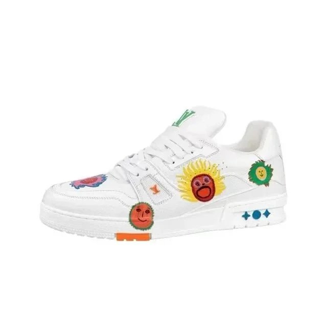 Louis Vuitton Sneakers Low-top monogram — 1ABD3E White