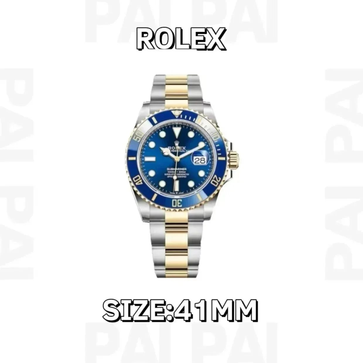 Rolex Multiple watch models — Blue Submariner