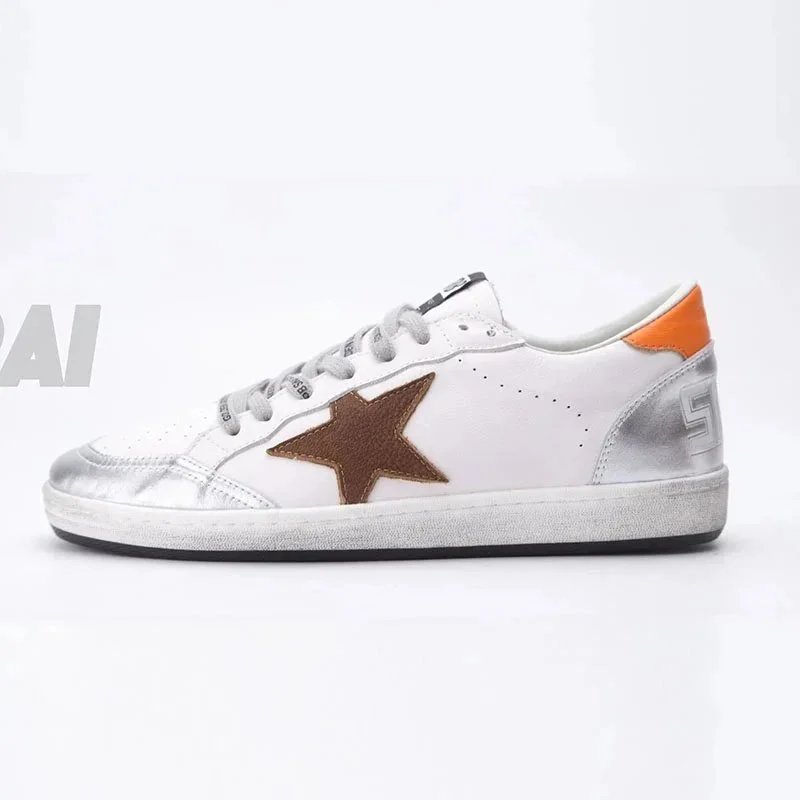 Golden Goose Ball Star and Super-Star — ball gray orange red