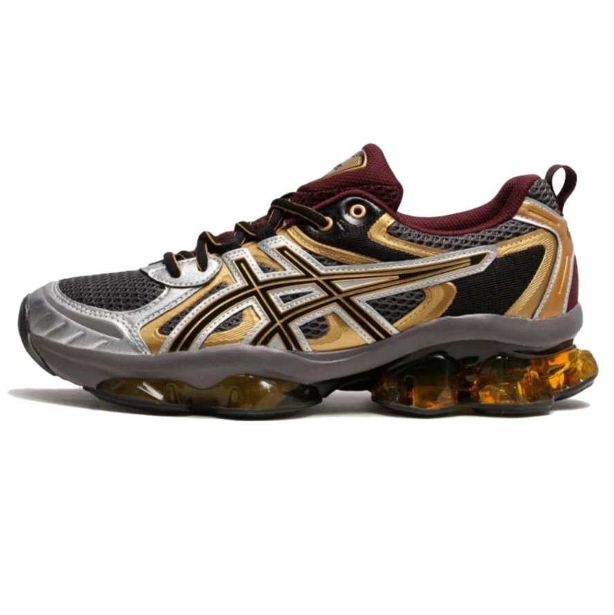 ASICS GEL-QUANTUM Kinetic / 180 360 — Kinetic 1203A270-021 Silver-Grey, Black, and Gold