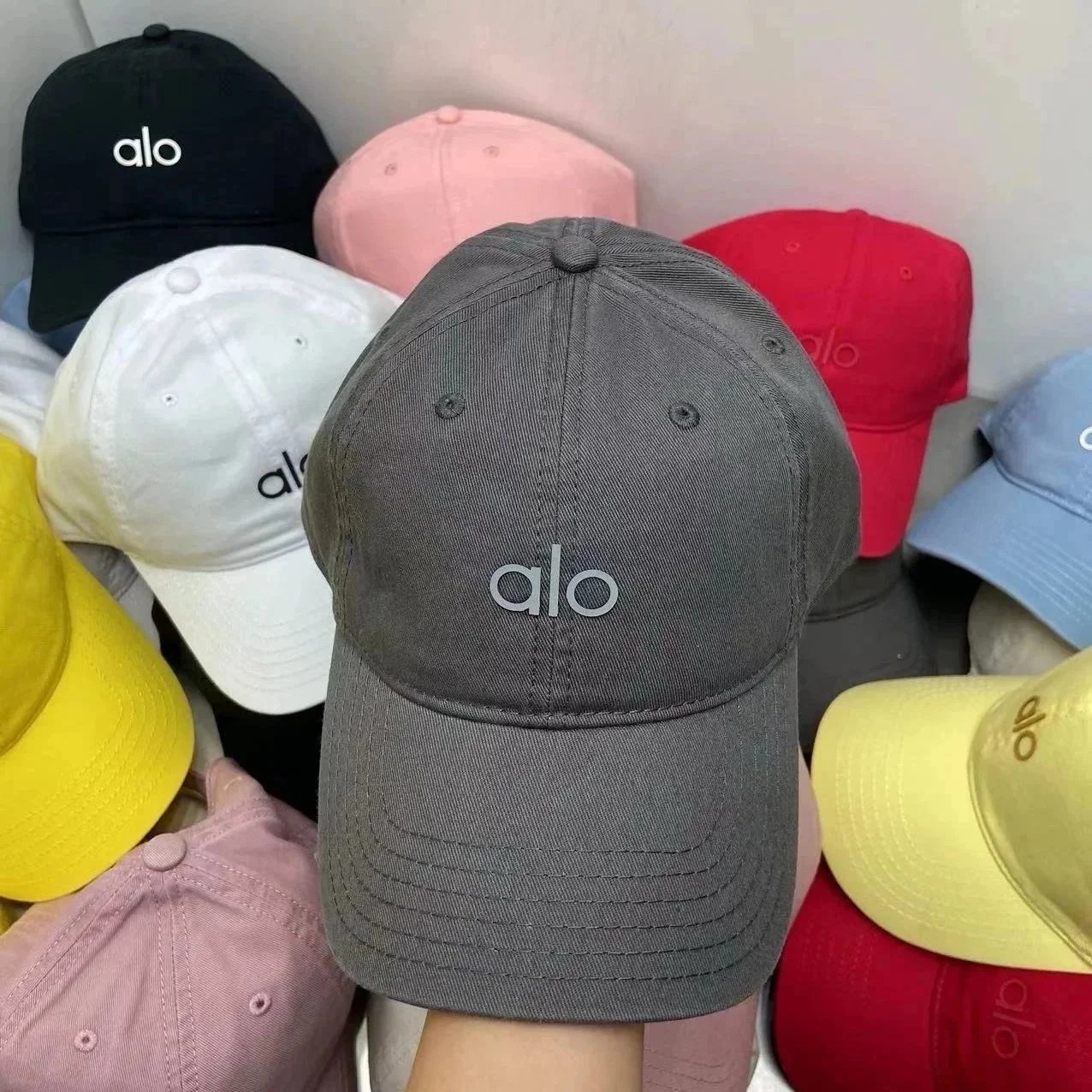 Alo Hats Logo Baseball Cap — 17