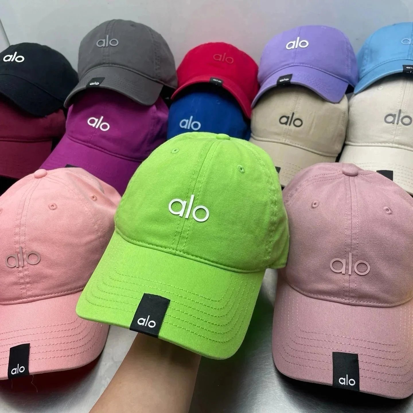 Alo Hats Logo Baseball Cap — 21