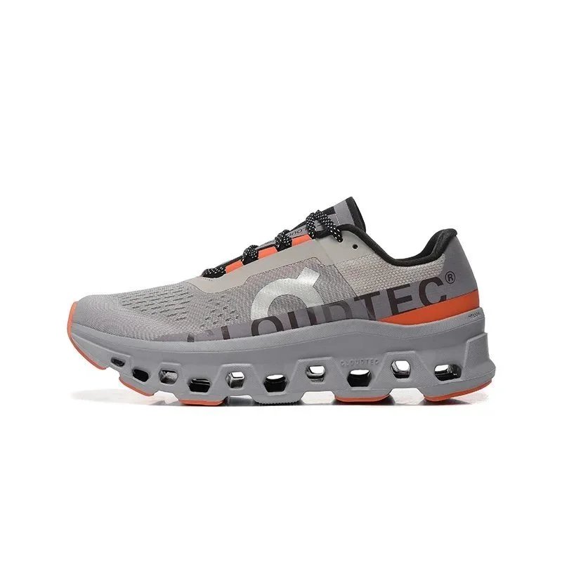 On Sneakers Cloudmonster 1 — Gray Orange