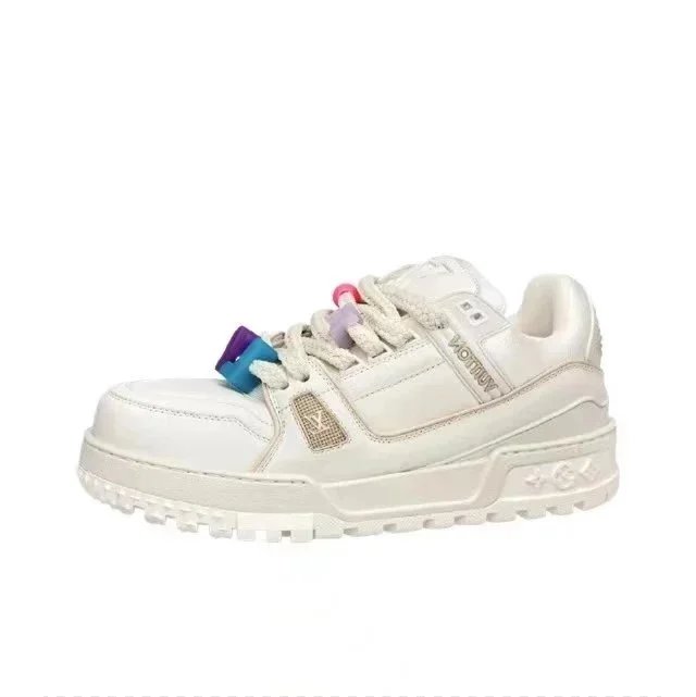 Louis Vuitton Sneakers Rhinestone-embellished low-top — 37#