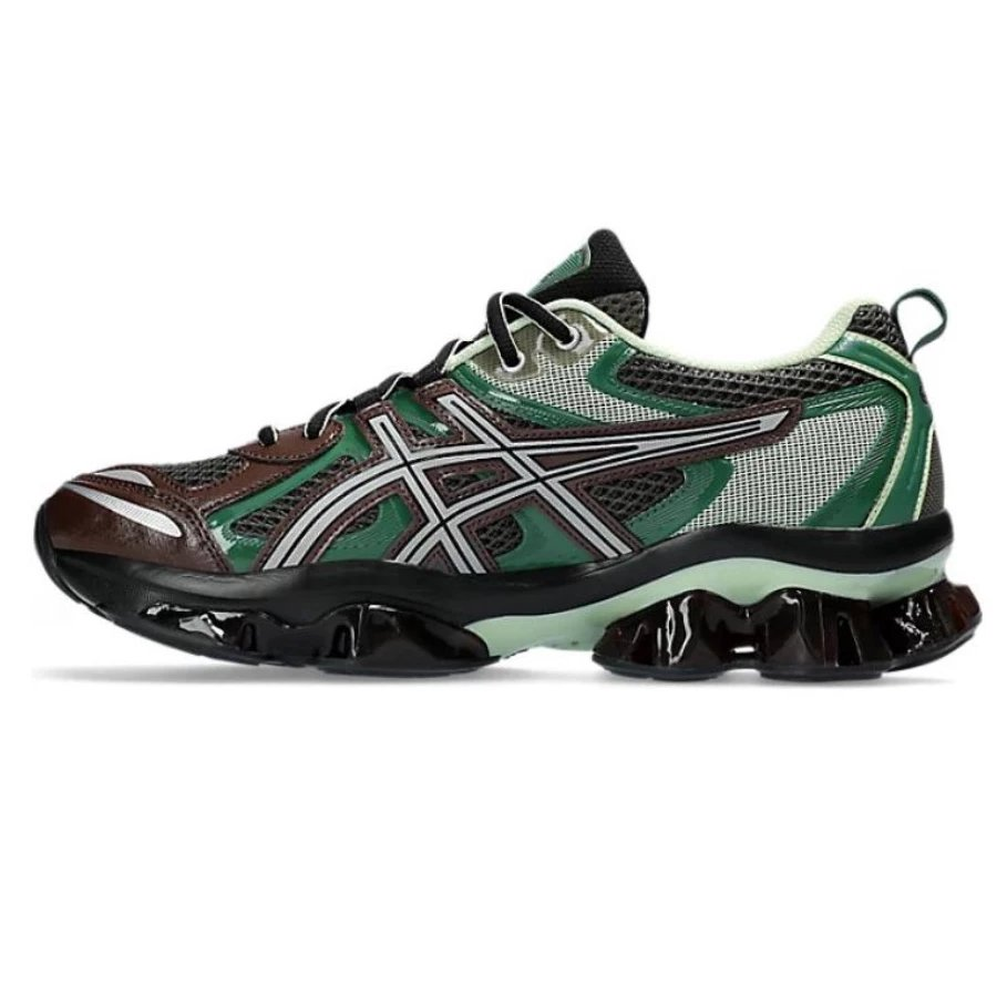 ASICS GEL-QUANTUM Kinetic / 180 360 — Kinetic 1203A270-251/Dark Brown, Black, and Green
