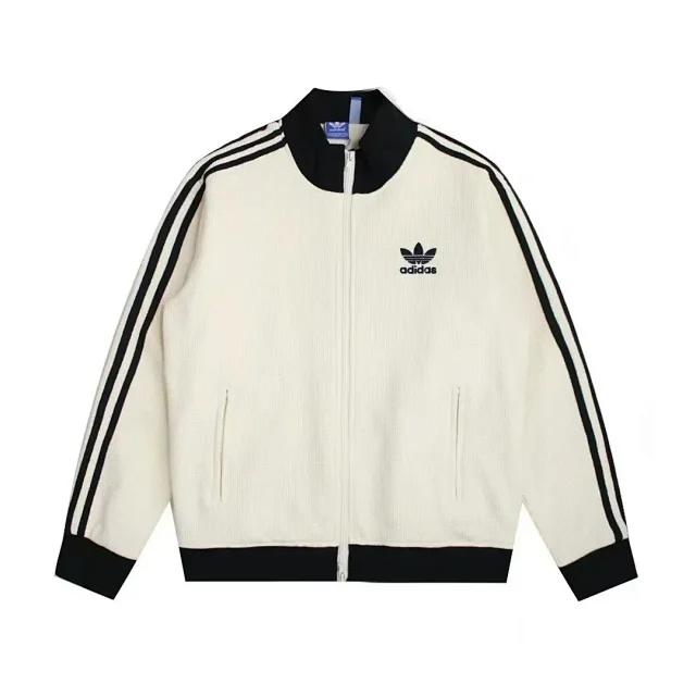 Adidas Jackets Three-Stripe Zip Track Jacket product detail image 1