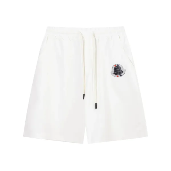 Off-White Monogram Print Brown Yellow Shorts - 38