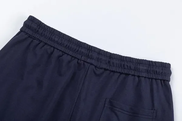 Off-White Monogram Print Brown Yellow Shorts - 19