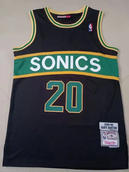 Mitchell & Ness Hardwood Classics Seattle SuperSonics #40 Green Jersey - 11