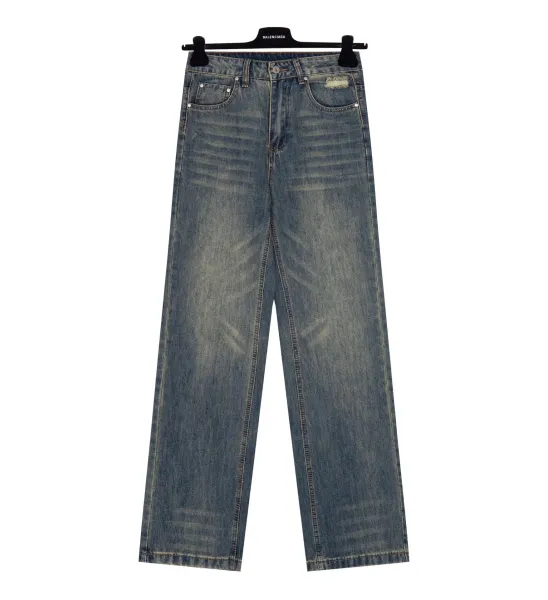 Amiri MIRI Embroidered Denim Jeans Navy - 16