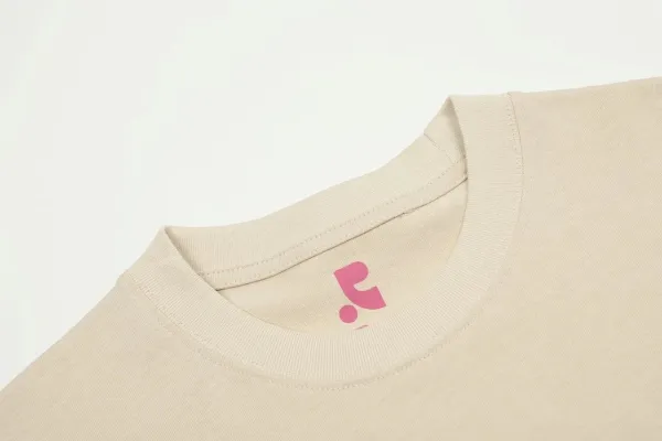 Rest & Recreation Logo Embroidered Pink T-Shirt - 49