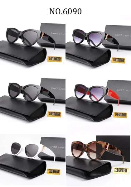Saint Laurent Cat-Eye Sunglasses Black - 2