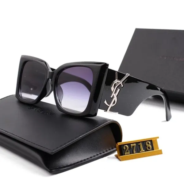 Saint Laurent Cat-Eye Sunglasses Black - 18
