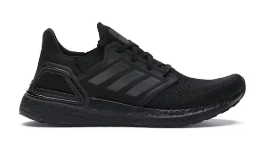 Adidas Ultraboost 20 Black Orange Running Shoes - 5